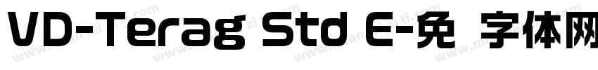VD-Terag Std E字体转换